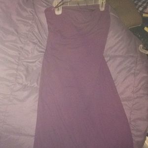 Strapless party dress